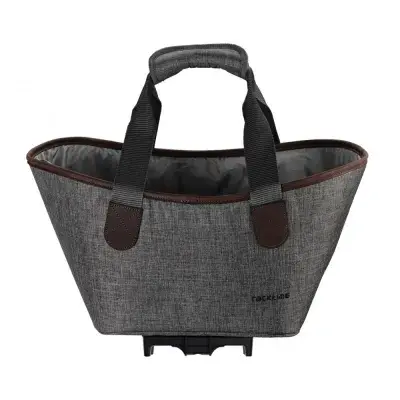 racktime Gepäckträgertasche Einkaufstasche Agnetha 2.0 dusty grey - Fahrradtasche 15 mit…
