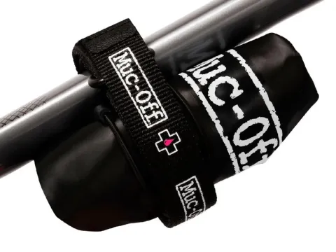 Muc-Off Utility Frame Strap & Cargo Bag Bundle Schwarz - Wasserdichter Gurt für Rahmen-Transport