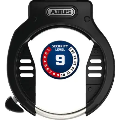 Abus, Rahmenschloss 4650SL R OE, B = 78mm, H =123mm, Ø = 8,5mm, schwarz, 83576