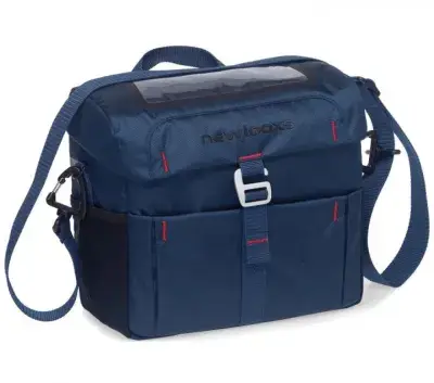 New Looxs Lenkertasche Vigo blue 26x22x15cm 9,5l