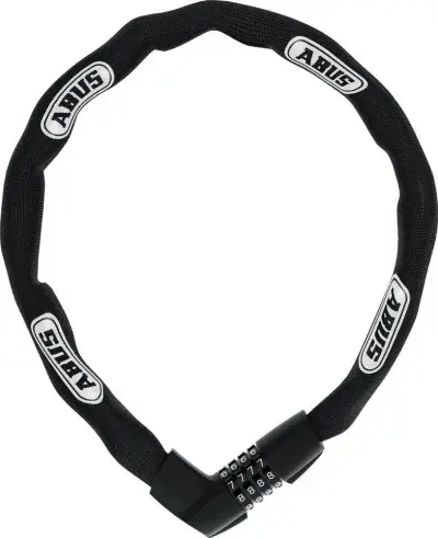 ABUS Tresor 1385/110 Kettenschloss - 110 cm Schwarz