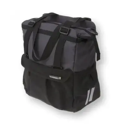 Basil Shoppertasche Shopper XL schwarz Größe 32x16x37cm 20l