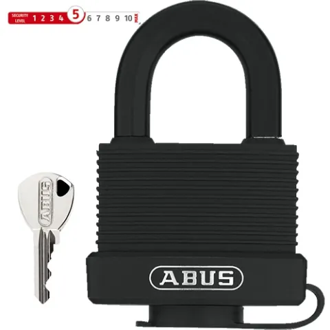 Abus Vorhängeschloss, 70/45, schwarz, Abus, 32130