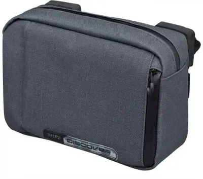 Pro Lenkertasche klein Discover wasserfest grau Größe 7x23x16 cm 2,5 ltr.