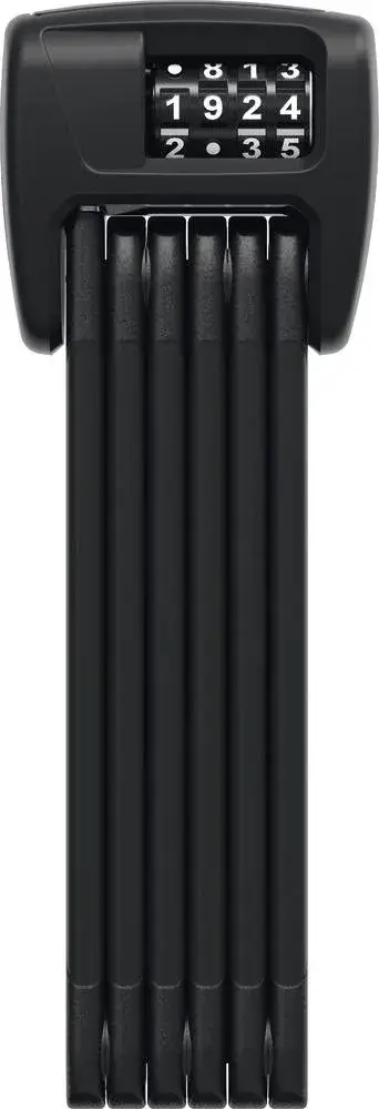 Abus, Schlösser, Faltschlösser, BORDO Combo, 6000C/90 LED BK SH