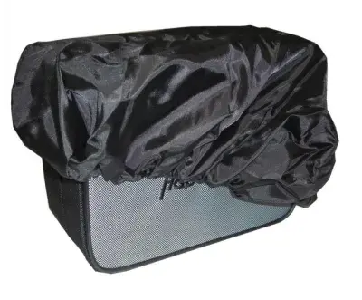 Haberland Überzug für Lenkertasche schwarz - zuverlässiger Regenschutz für 5-8 L