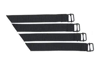 Basil UNIVERSAL BRIDGE SYSTEM STRAPS für Doppeltaschen schwarz - Adapter - Befestigungsadapter