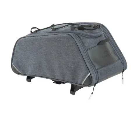 Norco Drayton Gepäckträgertasche grau 10L - wasserdichte Fahrradtasche 34x20x16cm
