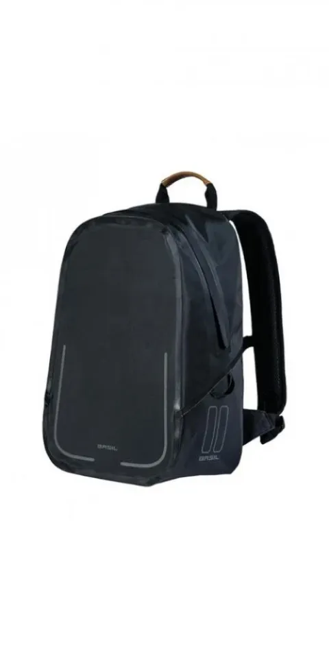 Basil Rucksack Urban Dry Backpack schwarz 27x16x45 cm 18l