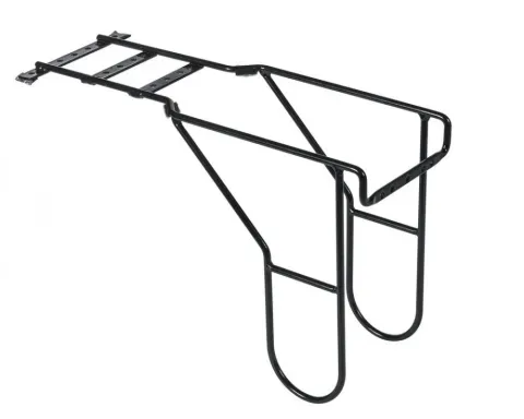 Basil Carrier Extender Gepäckträger-Verlängerung - Adapter - Stahl matt schwarz 41×15×26 cm max. 5…