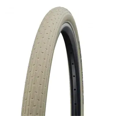 Schwalbe Drahtreifen FAT FRANK Active Line 28x2,0 Zoll (50-622) Creme/Reflex - stylischer…