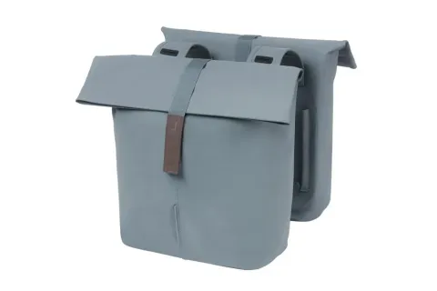 Basil Doppelpacktasche City graphite blue 12x29x30 cm 28 bis 32l