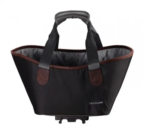 Racktime Einkaufskorb Einkaufstasche Agnetha schwarz 34x25,5x37 cm
