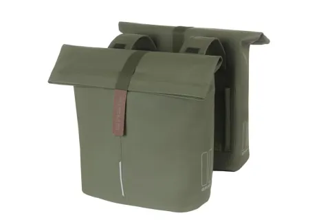 Basil Doppelpacktasche City moss green 12x29x30 cm 28 bis 32l