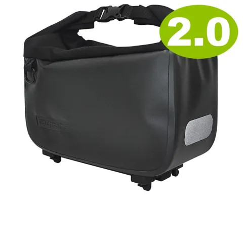 Racktime Trunkbag YVES 2.0 onyxschwarz Größe 31 - Gepäckträgertasche - 5x20x13 5 cm 12l