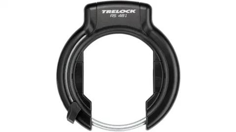 TRELOCK Rahmenschloss RS 481 AZ XXL - extra breiter Durchlass XXL für breite Reifen