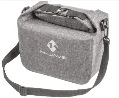 M-Wave Lenkertasche Suburban Front 7 Liter grau