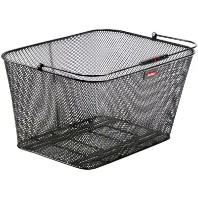 KLICKfix Fahrradkorb City Korb Cargokorbclip schwarz 37x49x26 cm