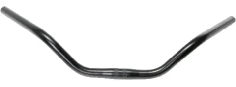 Ergotec Cruiser-Lenker Ø 25,4 mm 590 mm Höhe 76 mm 52° schwarz