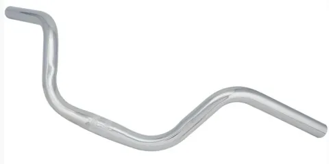 Ergotec Klapprad-Lenker Ø 25,4 mm 560 mm Höhe 135 mm silber