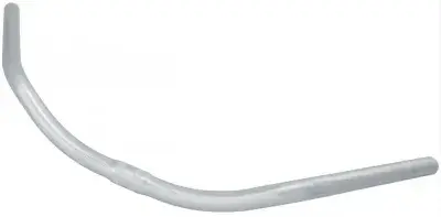 Ergotec Lenker Moon Cruiser Ø 25.4 mm 610 mm Höhe 55 mm 53° silber