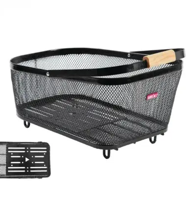 Unix Hinterradkorb Benito Universal schwarz 45x31x20 cm