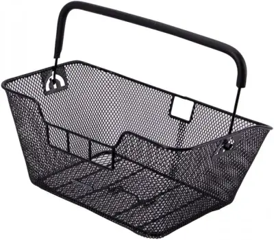 Contec Hinterradkorb Fredo schwarz L 31 x B 35 x H 18cm