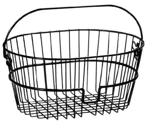 KLICKfix Vorderradkorb Standard schwarz 30x41x19 cm