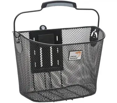 NEW LOOXS KORB TOSCANE SMARTLOCK BLACK 19L STEEL 34X25X25CM