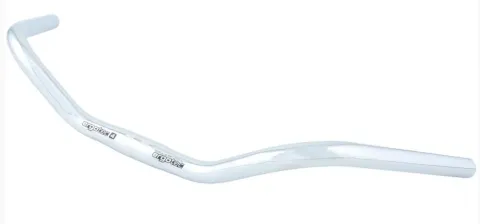 Ergotec Lenker Country MAS Ø 25,4 mm 590 mm Rise 69 mm 62° silber verchromt