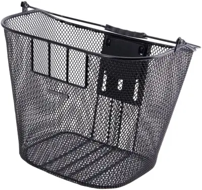 Contec Fahrradkorb Espresso KF schwarz 25x34x28 cm