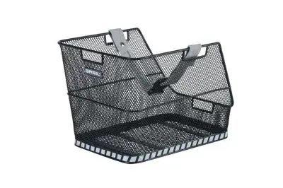 Basil Class Schultaschenkorb hinten - Stahl, 10 kg, schwarz