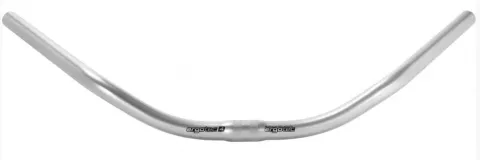 Ergotec Lenker Moon Cruiser MAS Ø 25,4 mm 610 mm Höhe 55 mm 53° Alu-Look