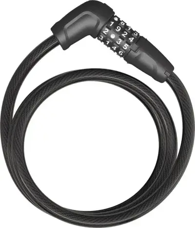 Abus Kabelschloss Tresor 6412C L 120cm D 12 mm schwarz