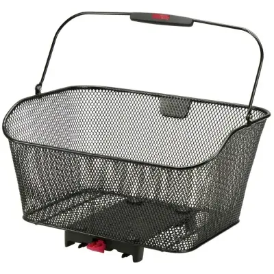 Klickfix Hinterradkorb City Racktime schwarz 40x20x30 cm