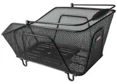 Unix Hinterradkorb Rosetto Universal schwarz 47x3x20 cm