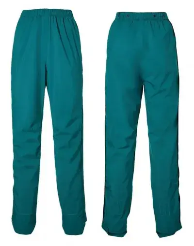 Basil Skane Women Regenhose Teal Green Größe L - Wasserdichte Fahrrad Regenhose Damen
