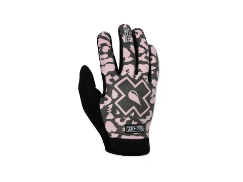 Muc Off MTB Gloves Green Pink Leopard SIZE M