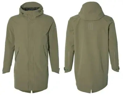 Basil Regenparka Mosse Men Olive Green L
