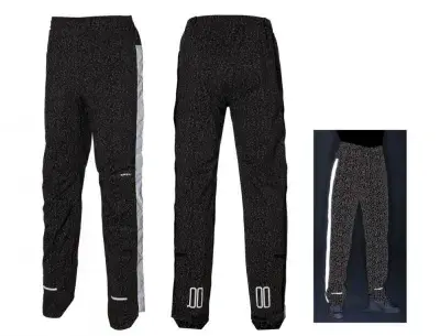 Basil Regenhose Skane Hivis Men Jet Black S