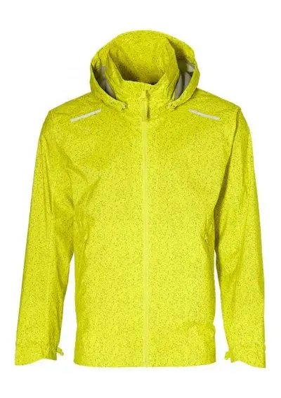 Basil Fahrradzubehör Skane HiVis Herren Regenjacke neongelb S - 360° reflektierend - wasserdicht &…