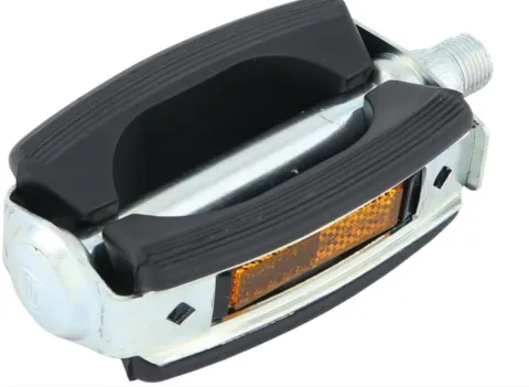 Union Pedal Sport SP-689 - Fahrradpedale 9/16 Zoll, 118 x 63 Millimeter, Stahl verzinkt, PVC-Käfig,…