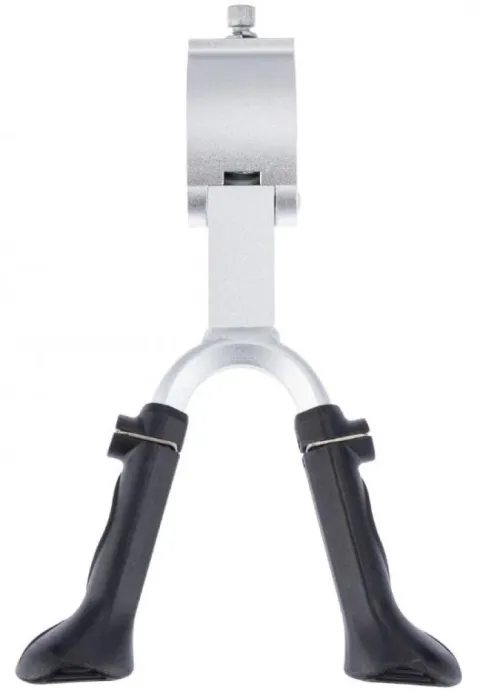 ERGOTEC ZWEIBEISTAENDER COMFORT 24-28 SILBER