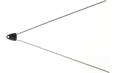 Stronglight V-Strebe Nirosta vorne mit Safe Clip 355 mm
