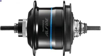 SHIMANO Getriebenabe ALFINE Di2 - 7051-11, Schwarz 32 Loch
