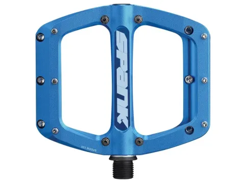 Spank Spoon Reboot flat pedal blau S