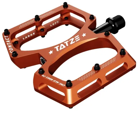 Tatze Pedal CONTACT CNC KIDS orange Plattform 10 Pins je Seite