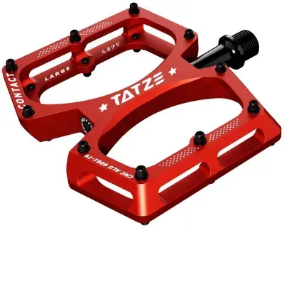 Tatze Pedal CONTACT CNC Junior rot Plattform 10 Pins je Seite