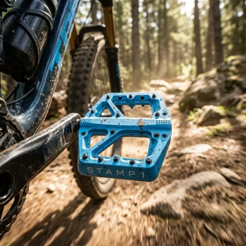 Crankbrothers Stamp 1 Gen 2 Small Plattform-Pedal klein navy blau