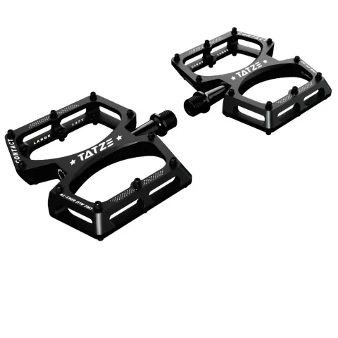 Tatze Pedal CONTACT CNC Junior schwarz Plattform 10 Pins je Seite